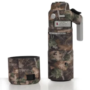 Neopreen camouflage lenshoes voor Fujifilm XF150-600mm f/5.6-8 R LM OIS WR