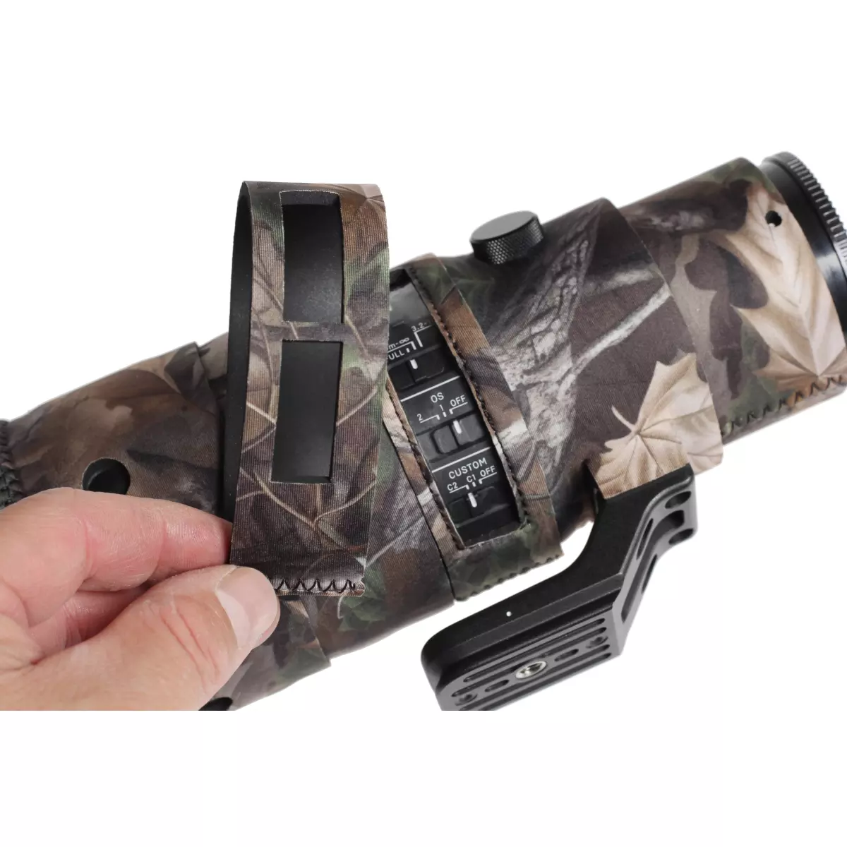 Funda protectora de neopreno camuflada para el objetivo Sigma 500mm f/5,6 DG DN OS Sports - Image 6