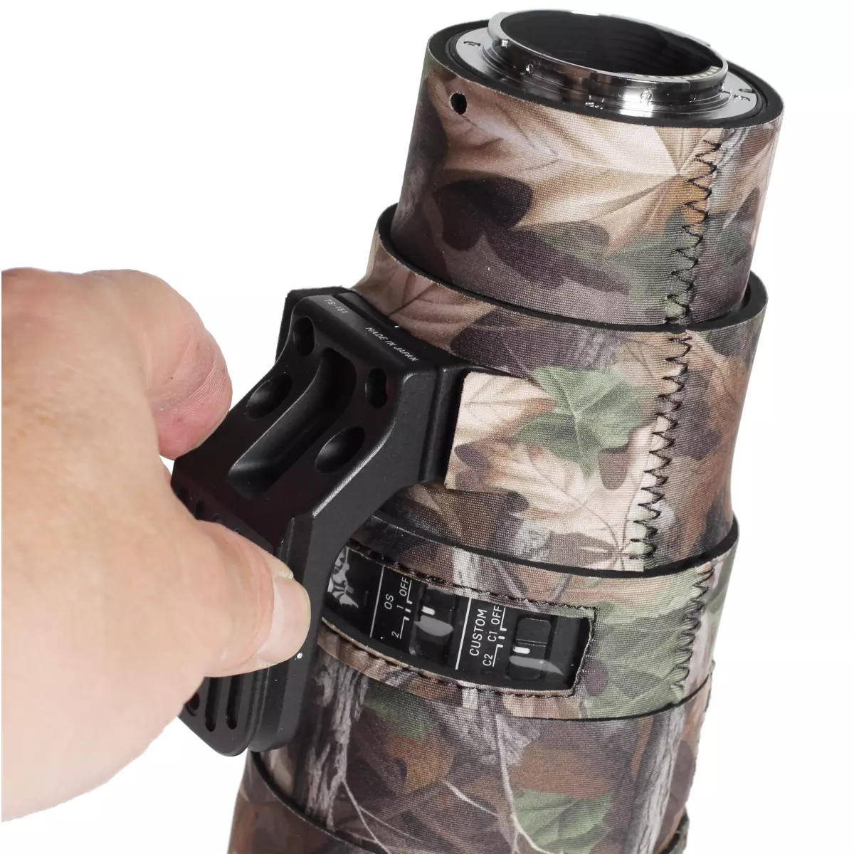 Funda protectora de neopreno camuflada para el objetivo Sigma 500mm f/5,6 DG DN OS Sports - Image 5